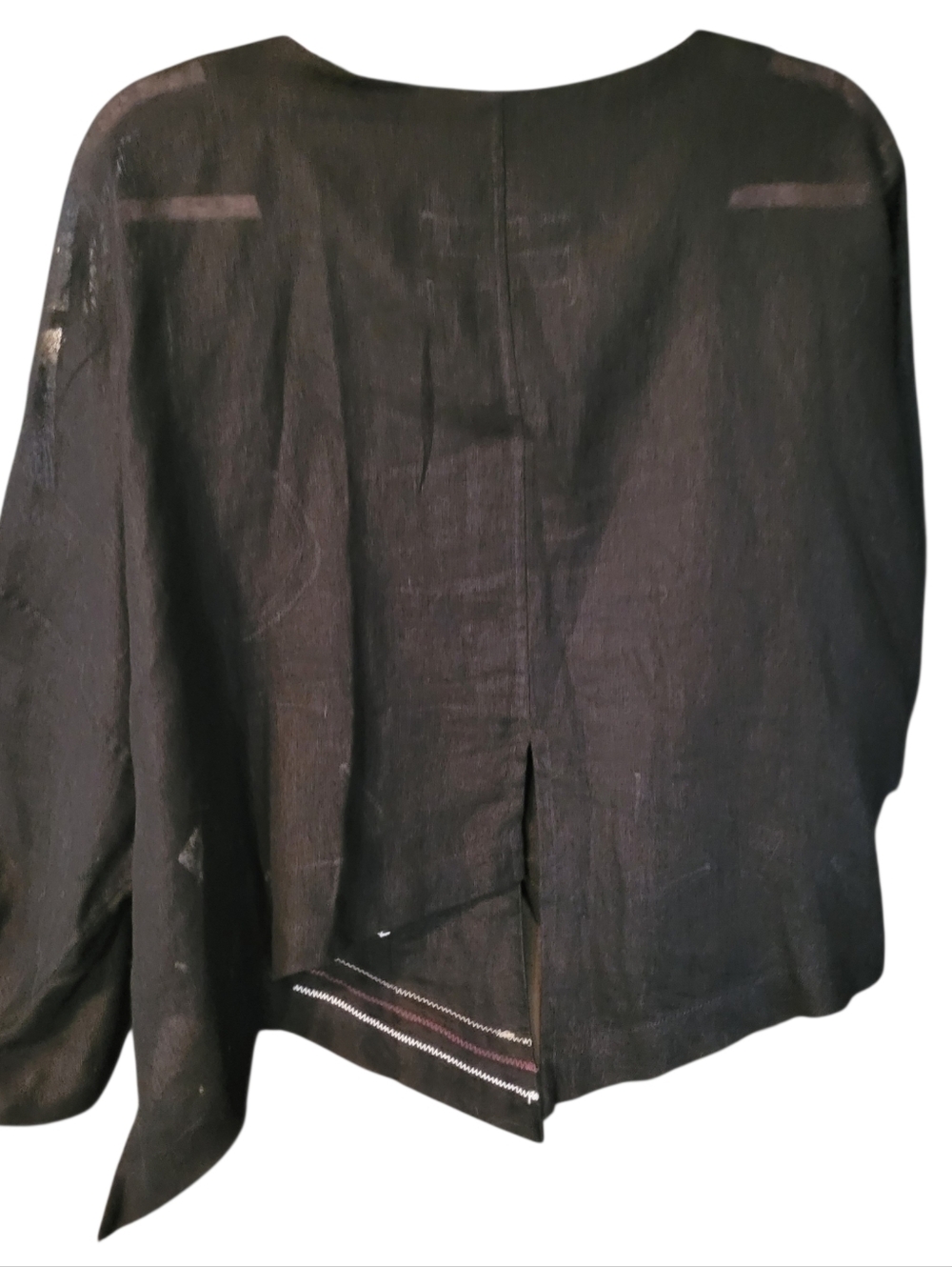 Tara Vao linen blend lightweight funky jacket - XL. Y4 - Picture 7 of 10